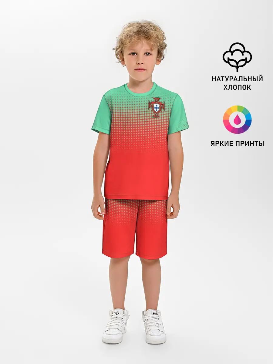 Детская пижама с шортами / Сборная Португалии