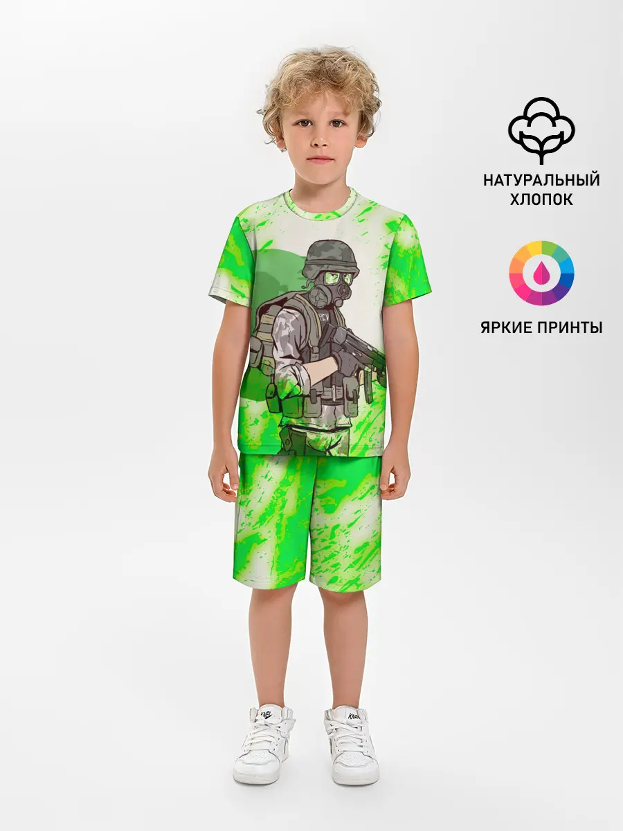 Детская пижама с шортами / Opposing Force | HL