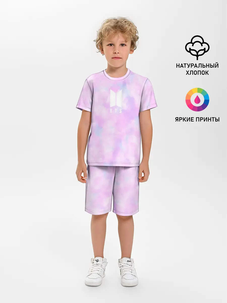 Детская пижама с шортами / BTS