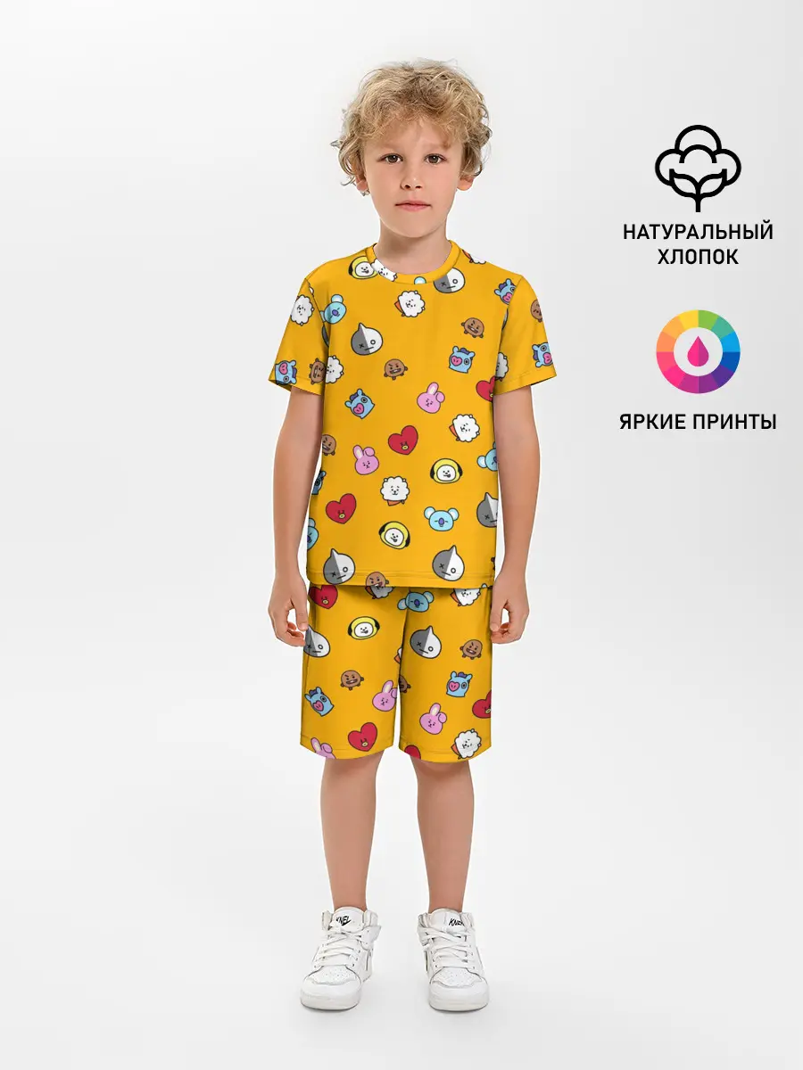 Детская пижама с шортами / BT21