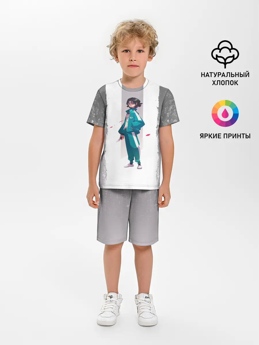 Детская пижама с шортами / 067 | Кан Сэ Бёк