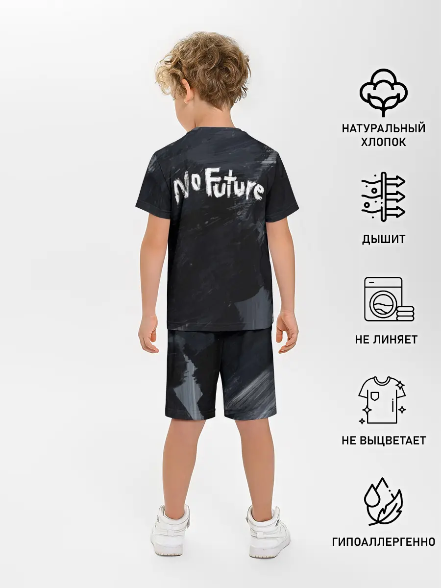 Детская пижама с шортами / DARK - No Future