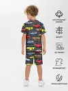 Детская пижама с шортами / Гоночные тачки