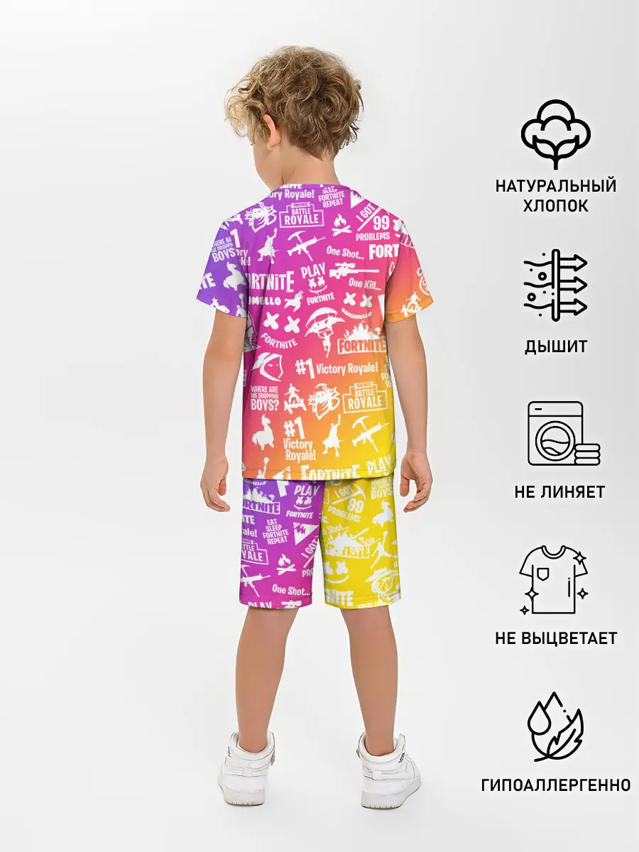 Детская пижама с шортами / FORTNITE PARTY EVENT