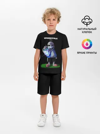 Детская пижама с шортами / UNDERTALE