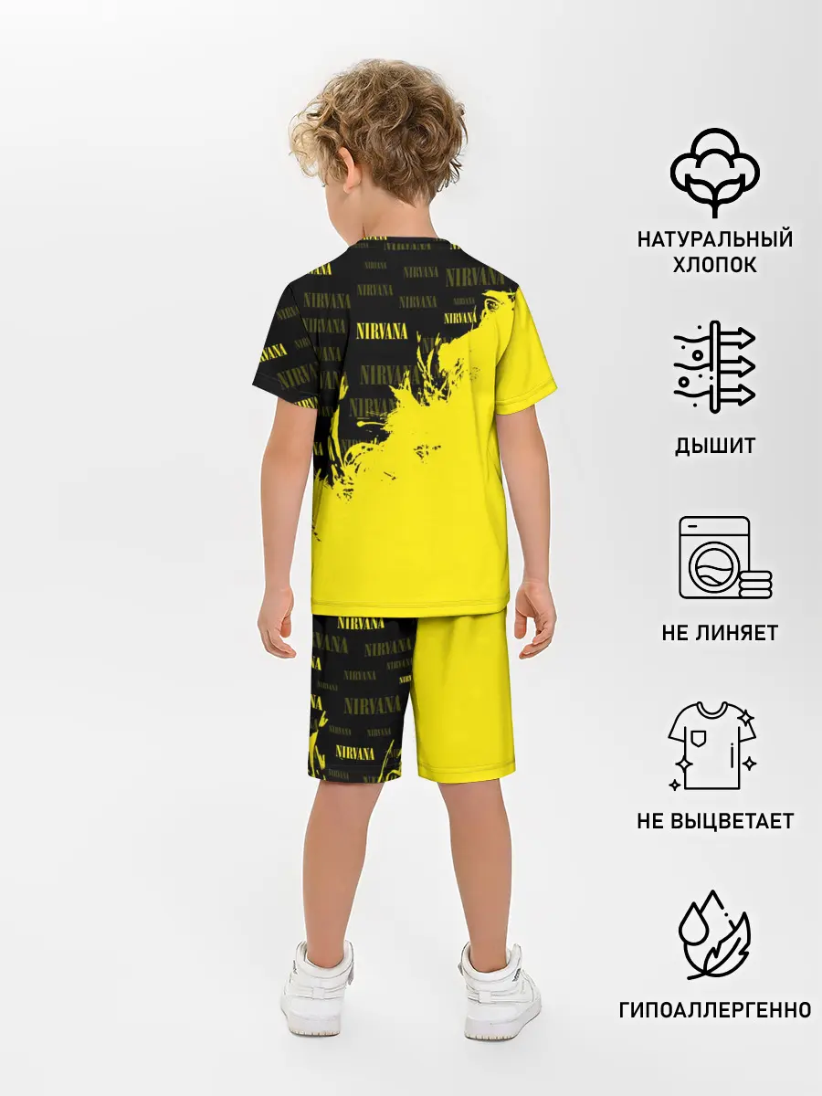 Детская пижама с шортами / NIRVANA