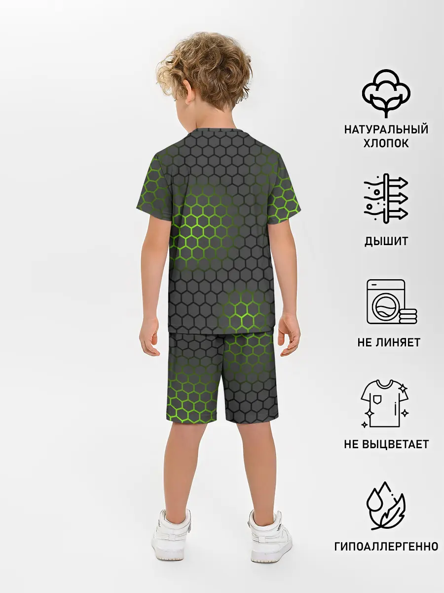 Детская пижама с шортами / Ядерный реактор