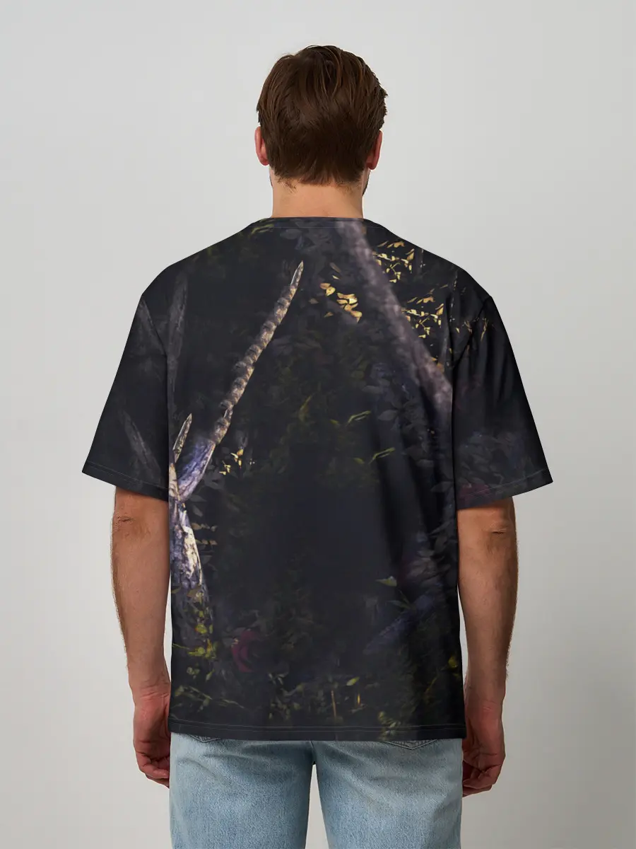 Мужская футболка оверсайз / Dead by Daylight