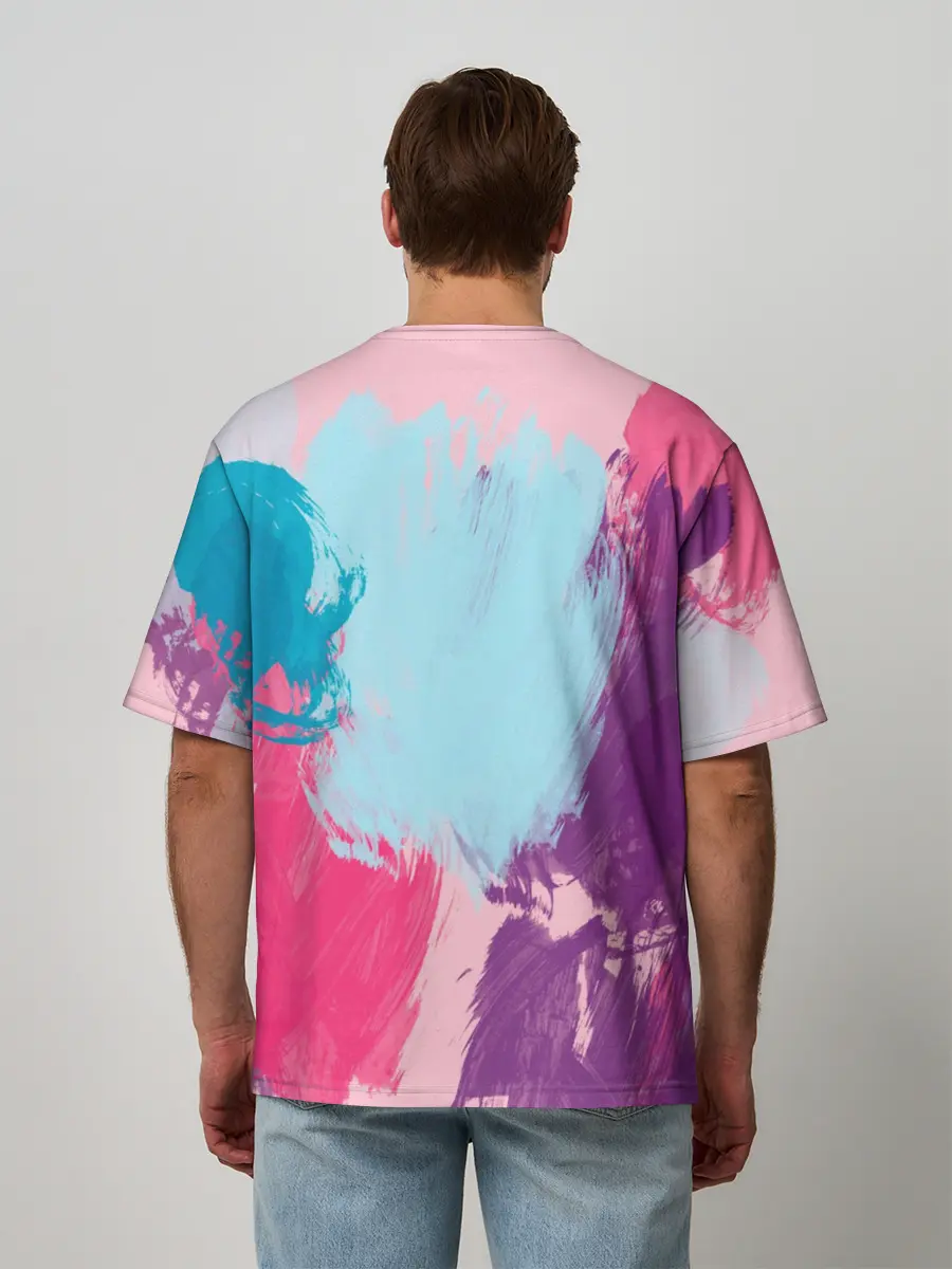 Мужская футболка оверсайз / BTS