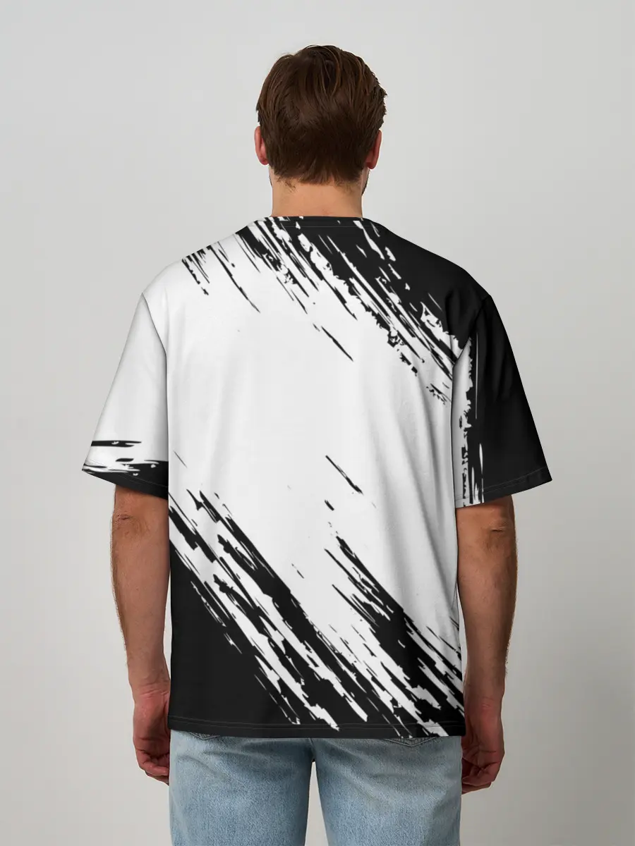 Мужская футболка оверсайз / BMW | БМВ