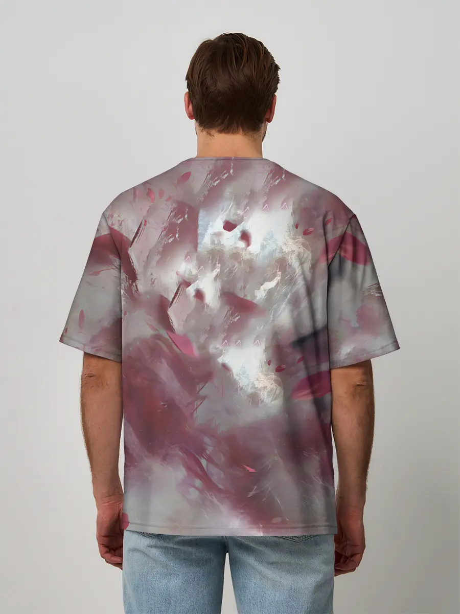 Мужская футболка оверсайз / Naraka blade