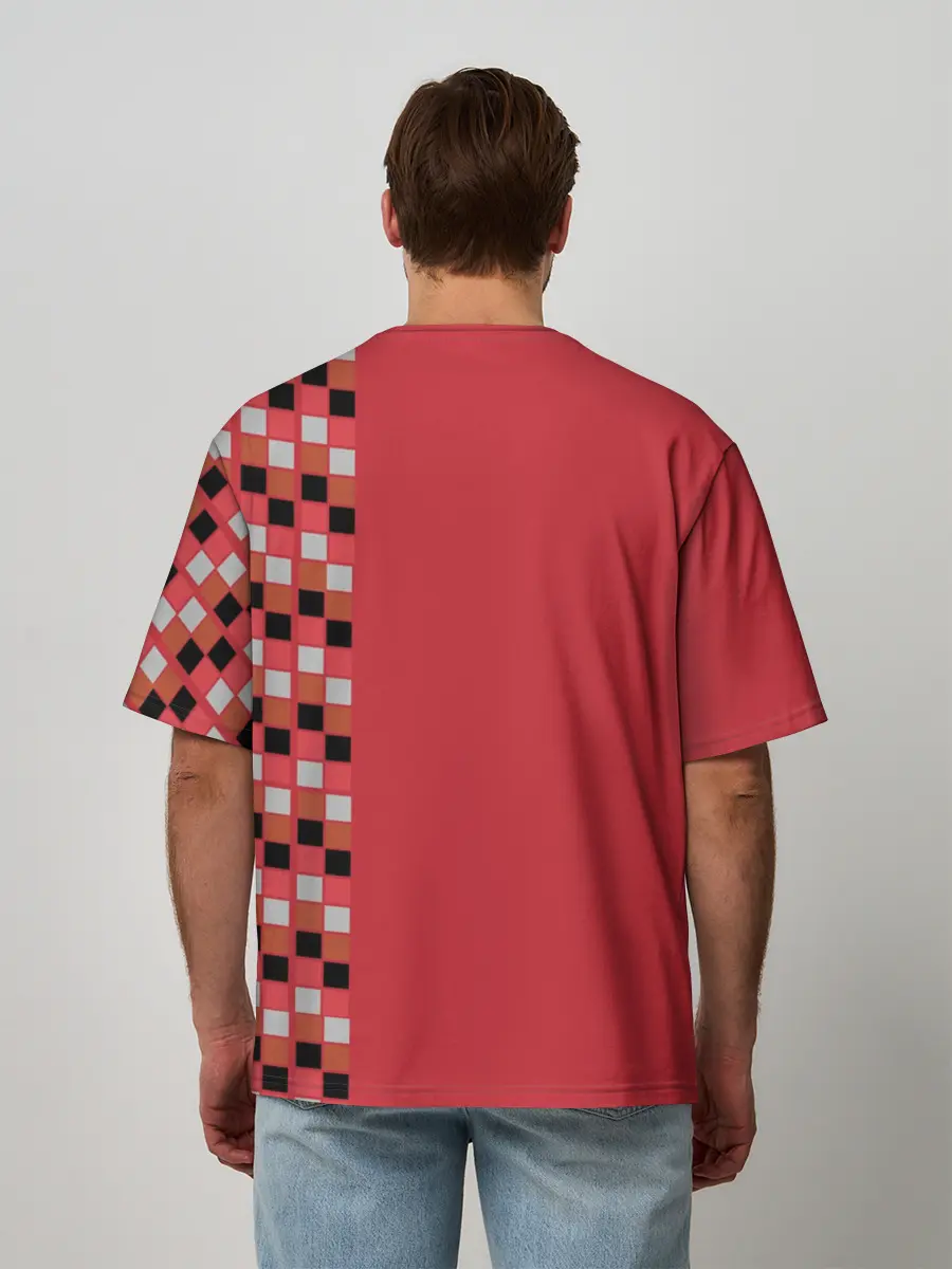 Мужская футболка оверсайз / Москва. День города 2021