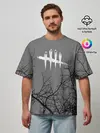 Мужская футболка оверсайз / DEAD BY DAYLIGHT