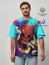 Мужская футболка оверсайз / HYPER BEAST