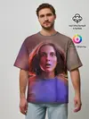 Мужская футболка оверсайз / STRANGER THINGS