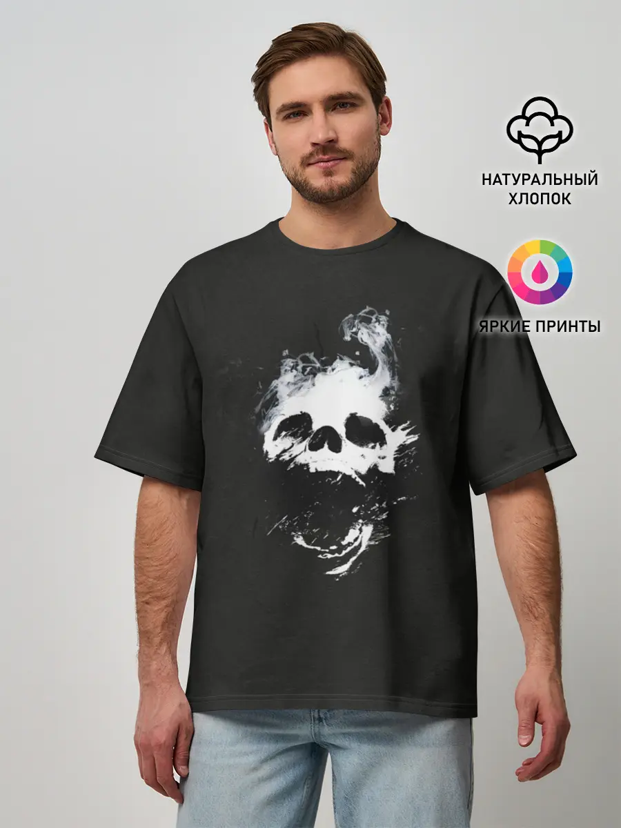 Мужская футболка оверсайз / Невероятное зло