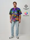 Мужская футболка оверсайз / ABSTRACTION NEW