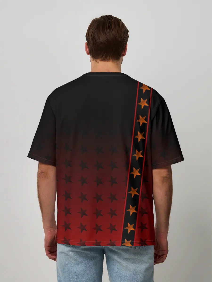 Мужская футболка оверсайз / Red Dead Redemption 2 #3