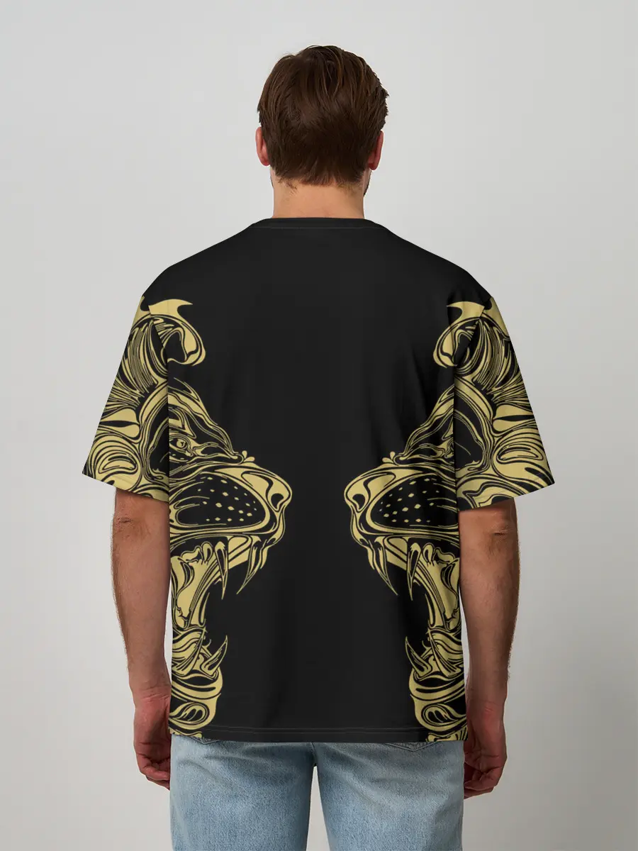 Мужская футболка оверсайз / Узбекистан