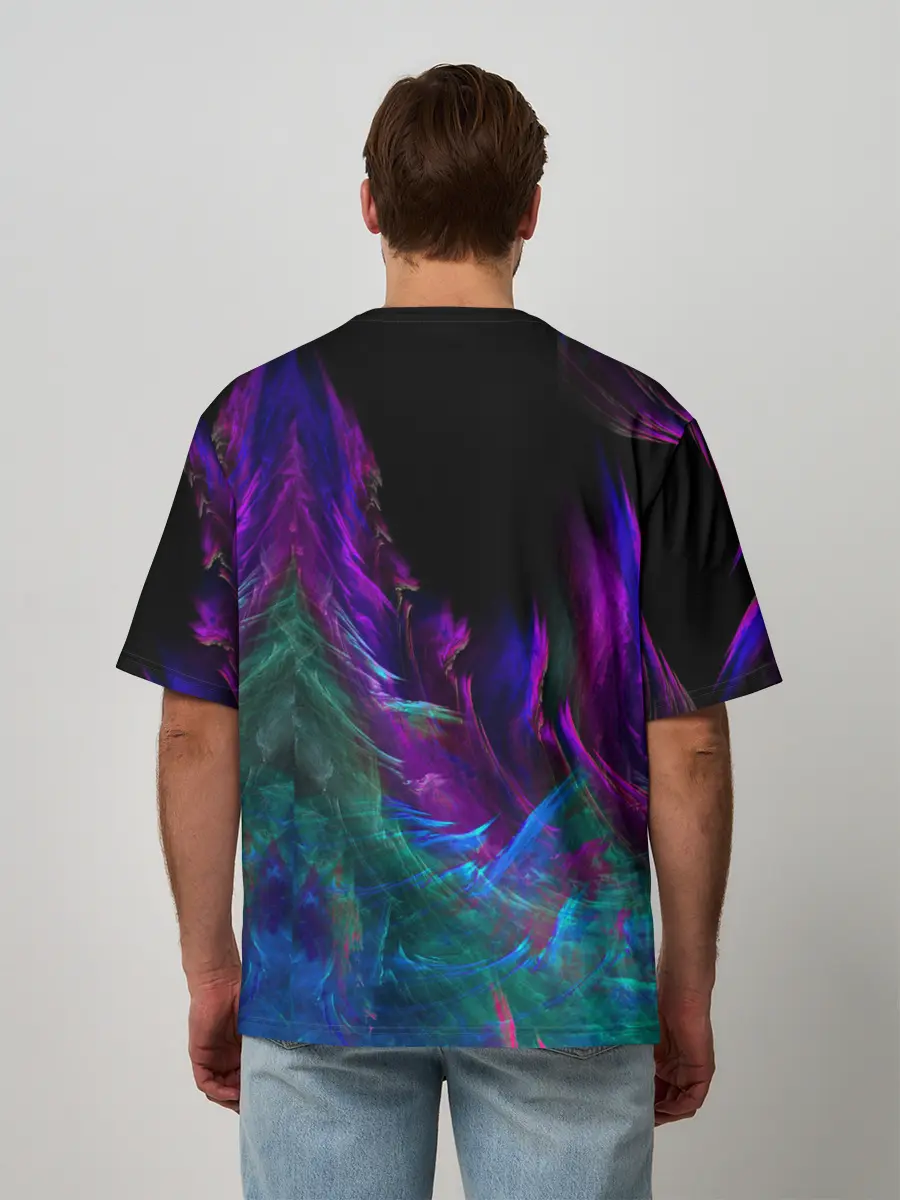 Мужская футболка оверсайз / The Outsider