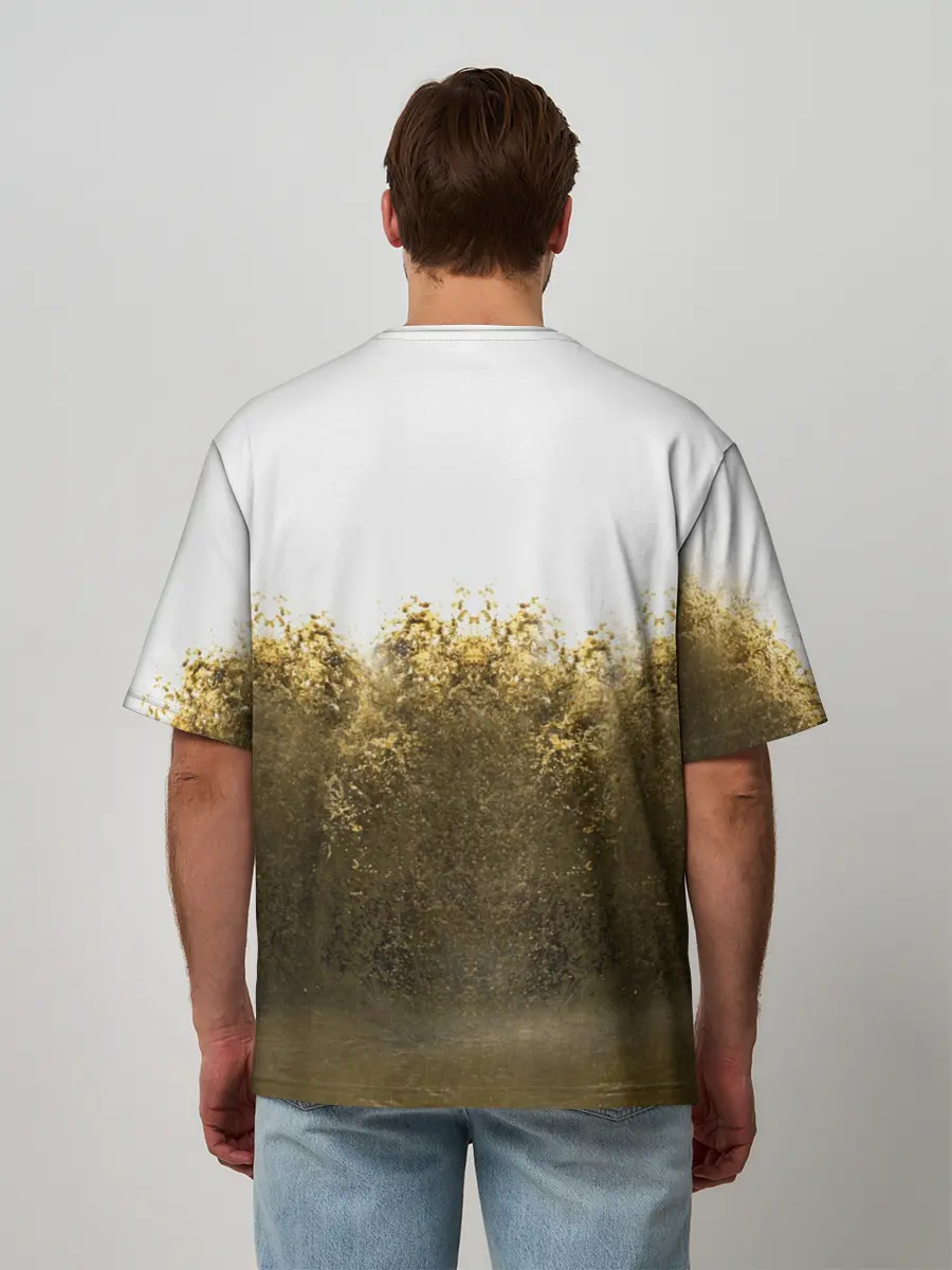 Мужская футболка оверсайз / Mercedes