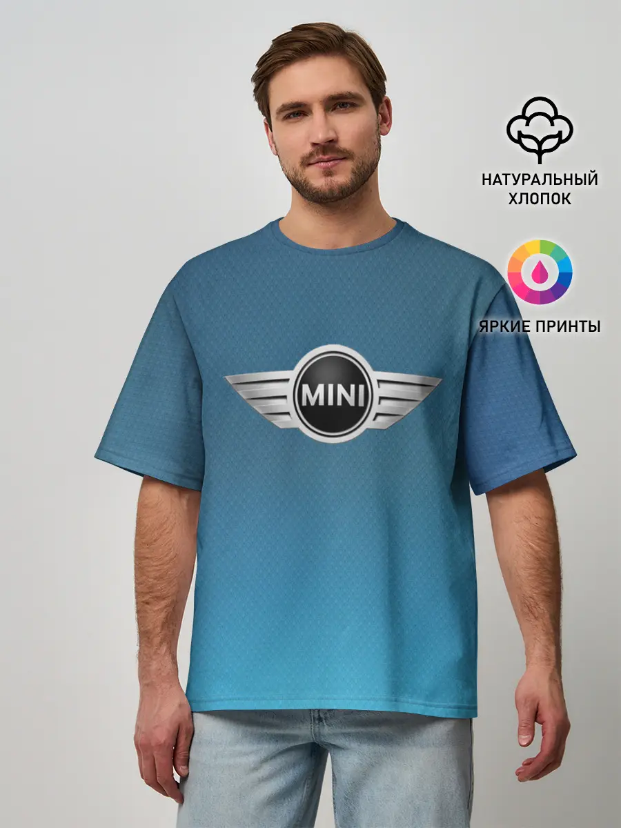 Мужская футболка оверсайз / mini