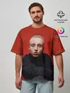 Мужская футболка оверсайз / Стильный Ти-Фэст