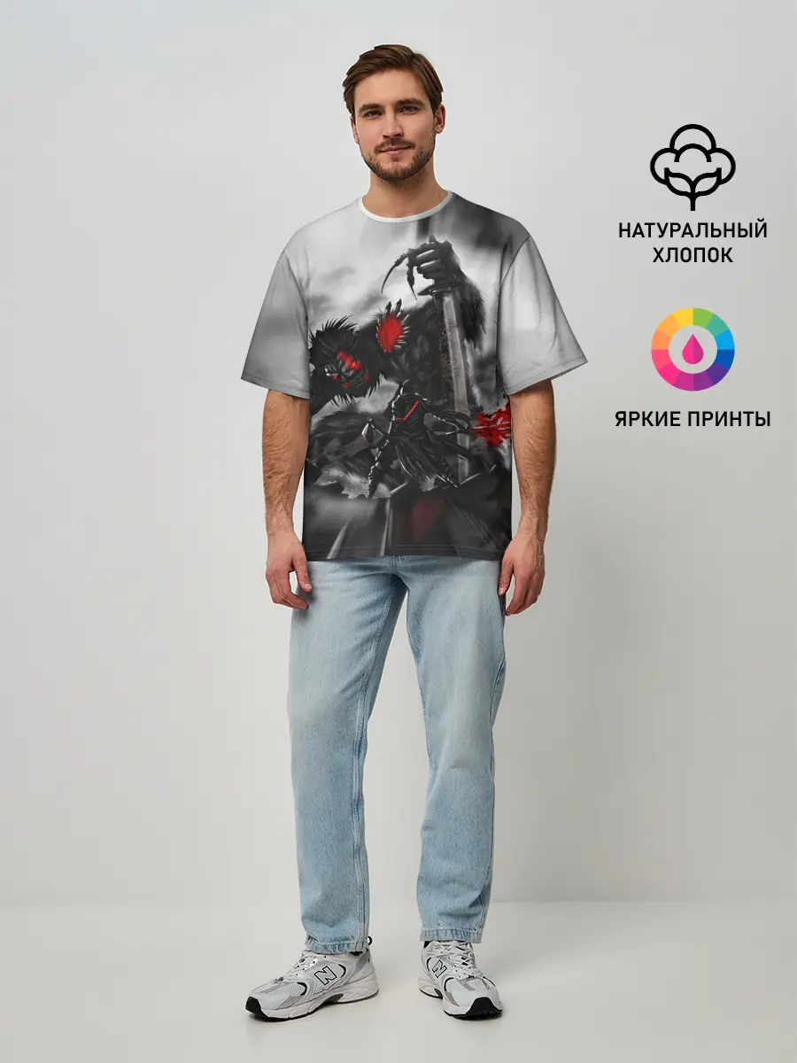 Мужская футболка оверсайз / Sekiro shadows die twice