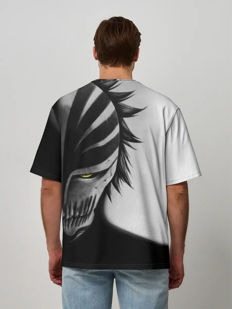 Мужская футболка оверсайз / ИЧИГО ПУСТОЙ | BLEACH