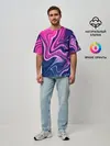Мужская футболка оверсайз / Abstraction