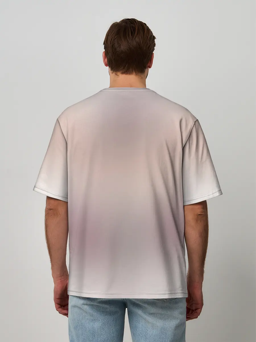 Мужская футболка оверсайз / Рейчел ангел