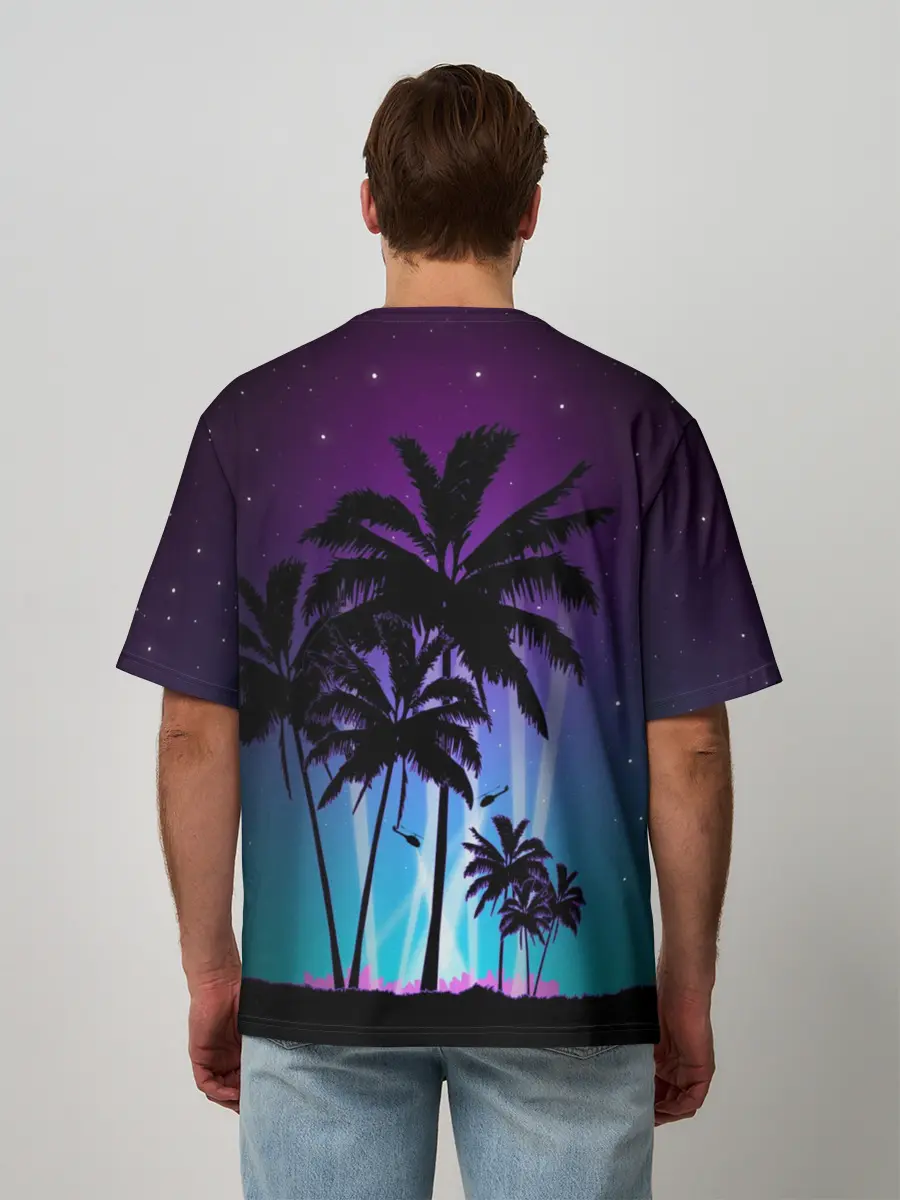 Мужская футболка оверсайз / GTA Vice City