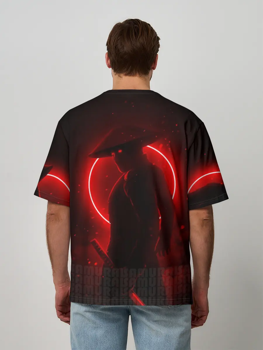 Мужская футболка оверсайз / SAMURAI