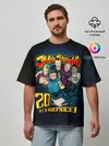 Мужская футболка оверсайз / Элизиум 20 лет в космосе!