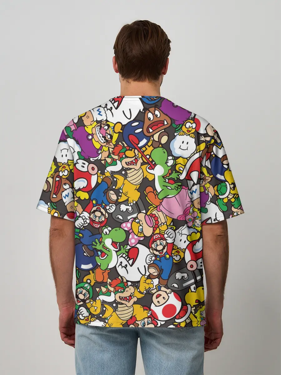 Мужская футболка оверсайз / Capcom World