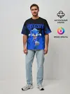 Мужская футболка оверсайз / SONIC