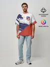 Мужская футболка оверсайз / ATLETICO MADRID / Атлетико