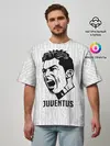 Мужская футболка оверсайз / RONALDO JUVE SPORT