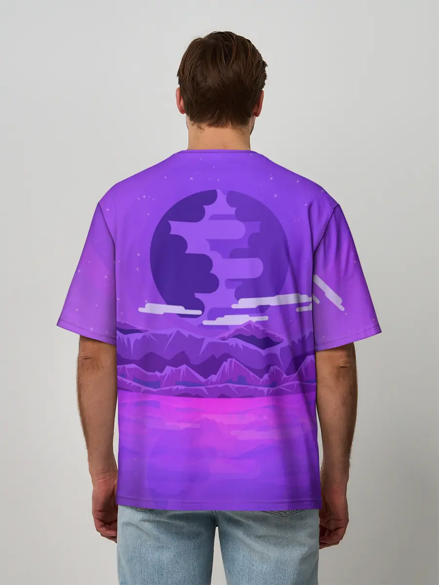 Мужская футболка оверсайз / BTS BAND