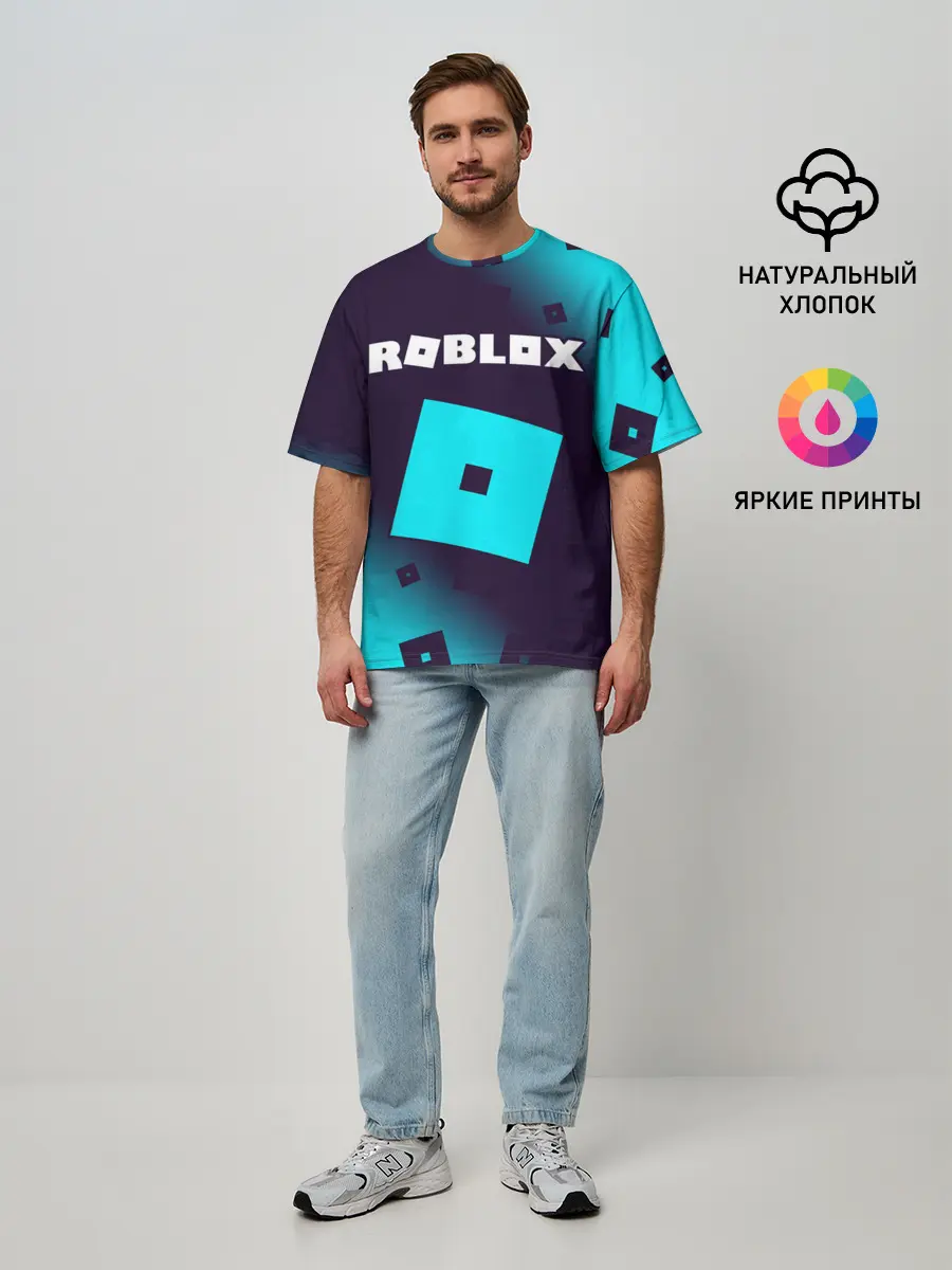 Мужская футболка оверсайз / ROBLOX / РОБЛОКС