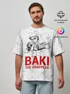 Мужская футболка оверсайз / Baki the Grappler