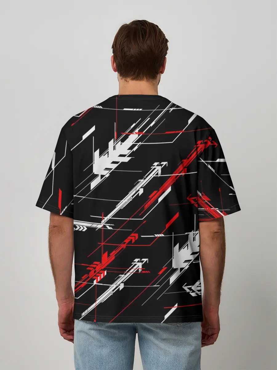 Мужская футболка оверсайз / CS:GO