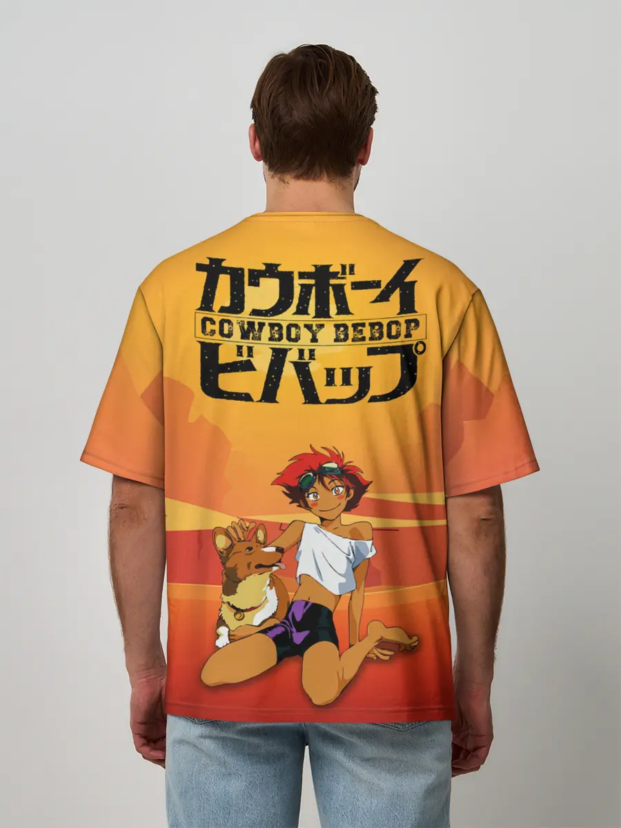 Мужская футболка оверсайз / Cowboy All