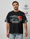 Мужская футболка оверсайз / Metro Exodus