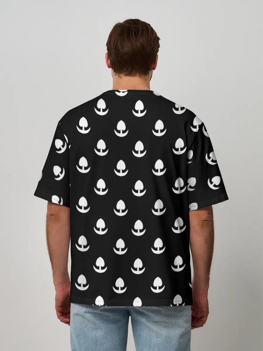 Мужская футболка оверсайз / Кимоно Хяккимару | Дороро