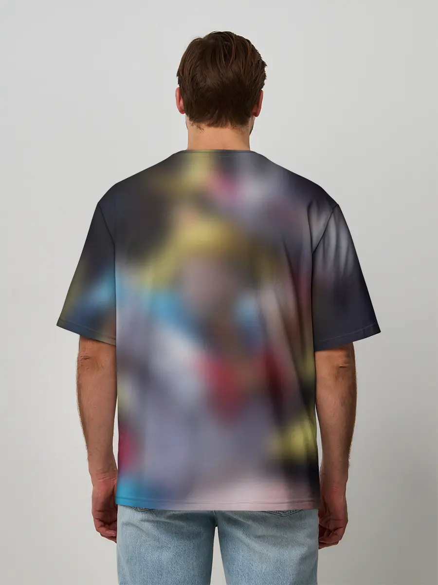 Мужская футболка оверсайз / Сейлор Панч