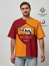 Мужская футболка оверсайз / Рома