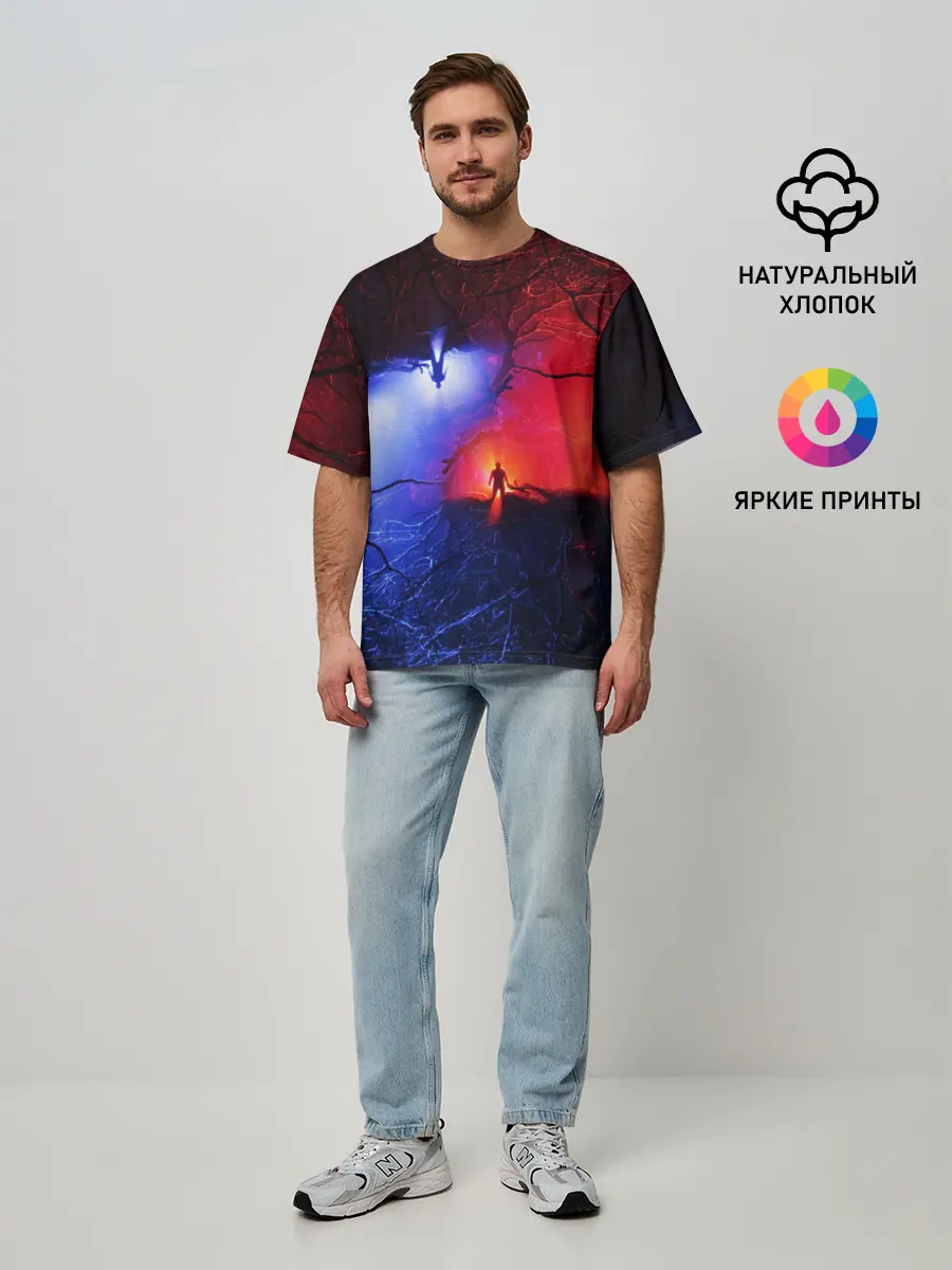 Мужская футболка оверсайз / Свой Путь