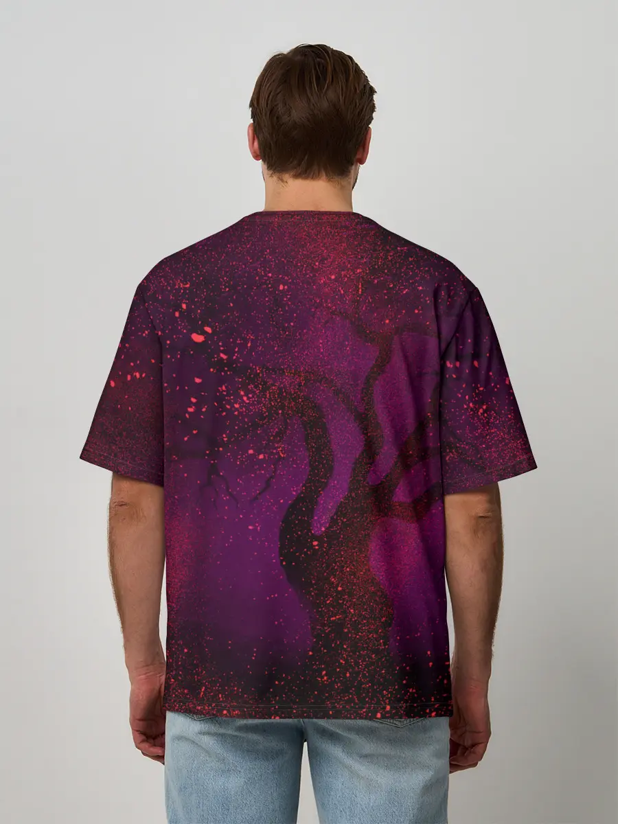 Мужская футболка оверсайз / STRANGER THINGS - 3 сезон