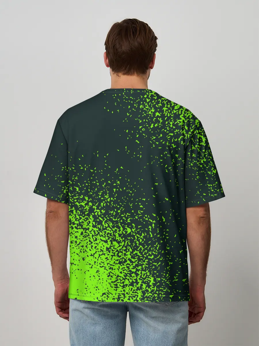 Мужская футболка оверсайз / PUBG / ПАБГ